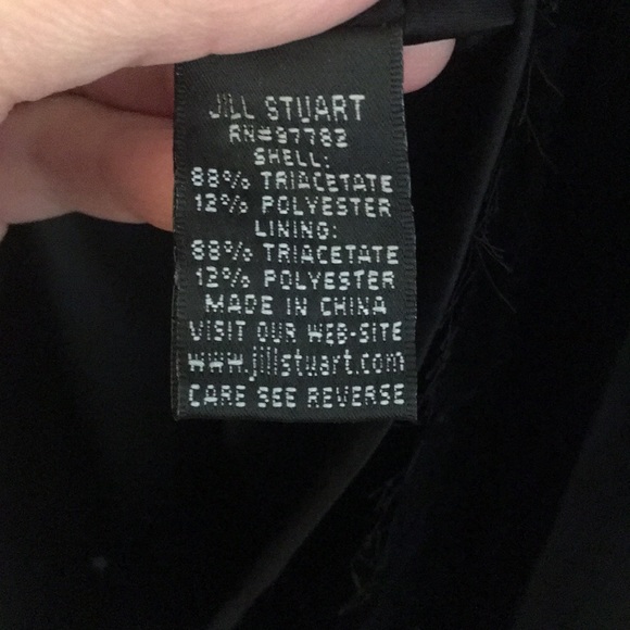 Jill Stuart black cocktail/black tie mini dress. - Picture 8 of 8